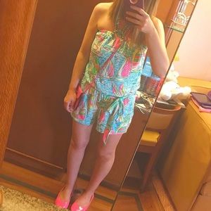 Lilly Pulitzer romper You Gotta Regatta